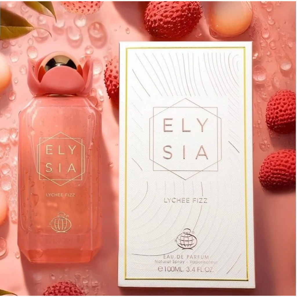 Elysia Lychee Fizz - Fragrance World 100ml Edp - Image 2