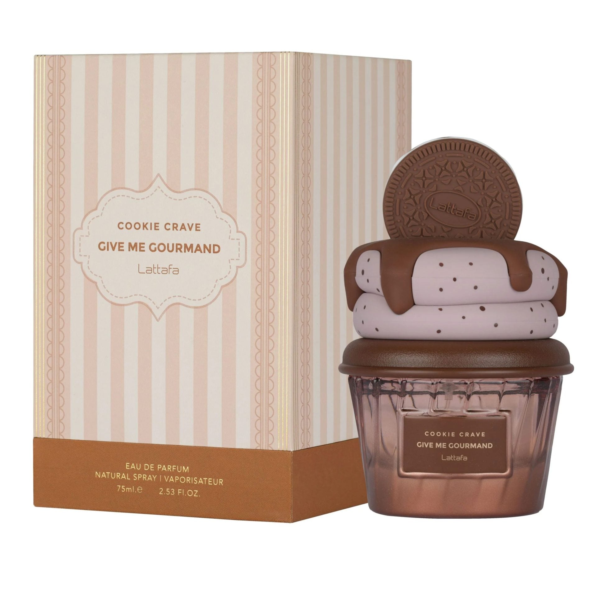 Cookie Crave Give Me Gourmand Lattafa 75ml - Image 2