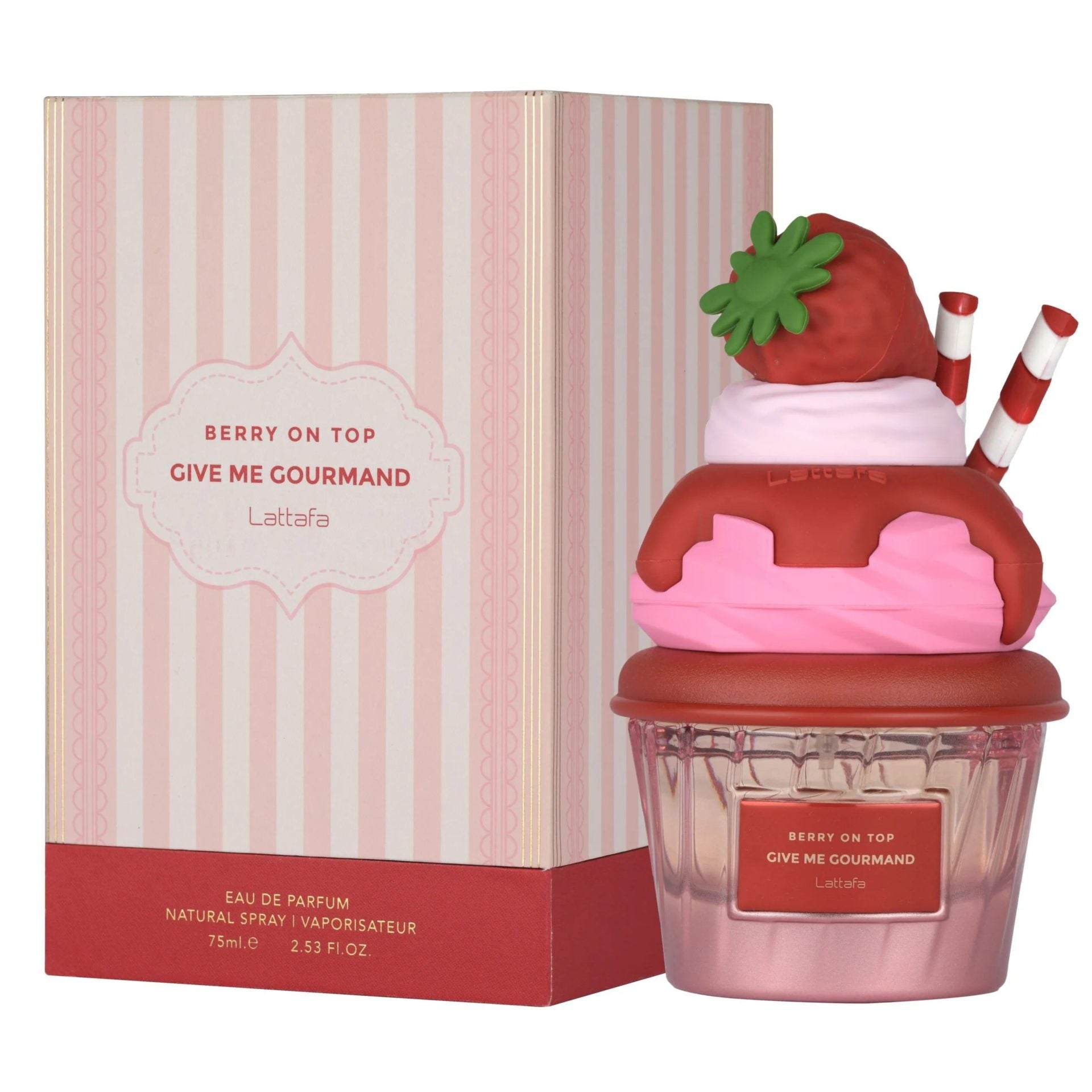 Berry On Top Give Me Gourmand Lattafa 75ml - Image 2