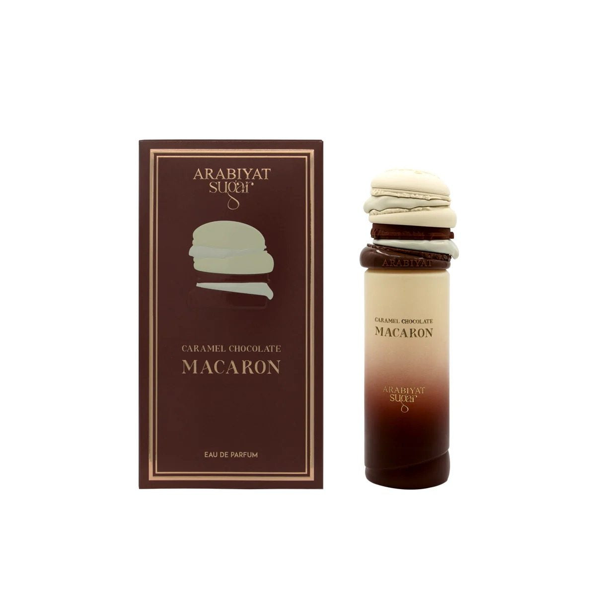 Caramel Chocolate  Macaron 100ml Eau De Parfum By Arabiyat Sugar - Image 2