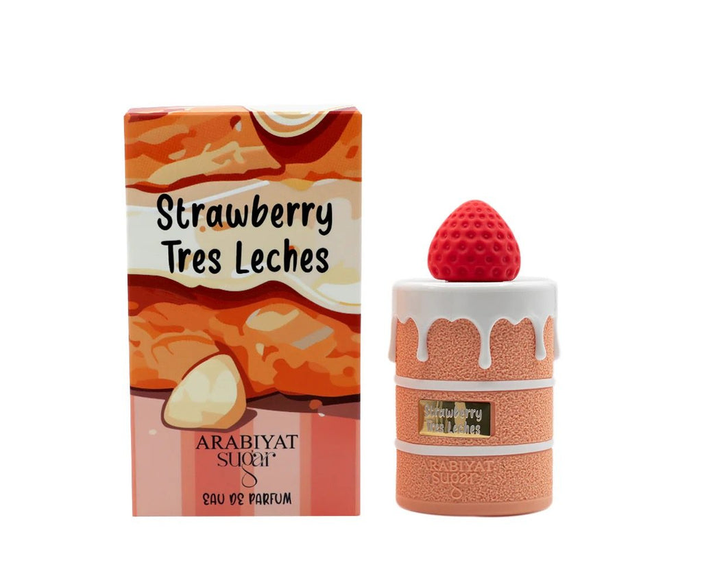 Strawberry Tres Leches  100ml Eau De Parfum By Arabiyat Sugar - Image 2