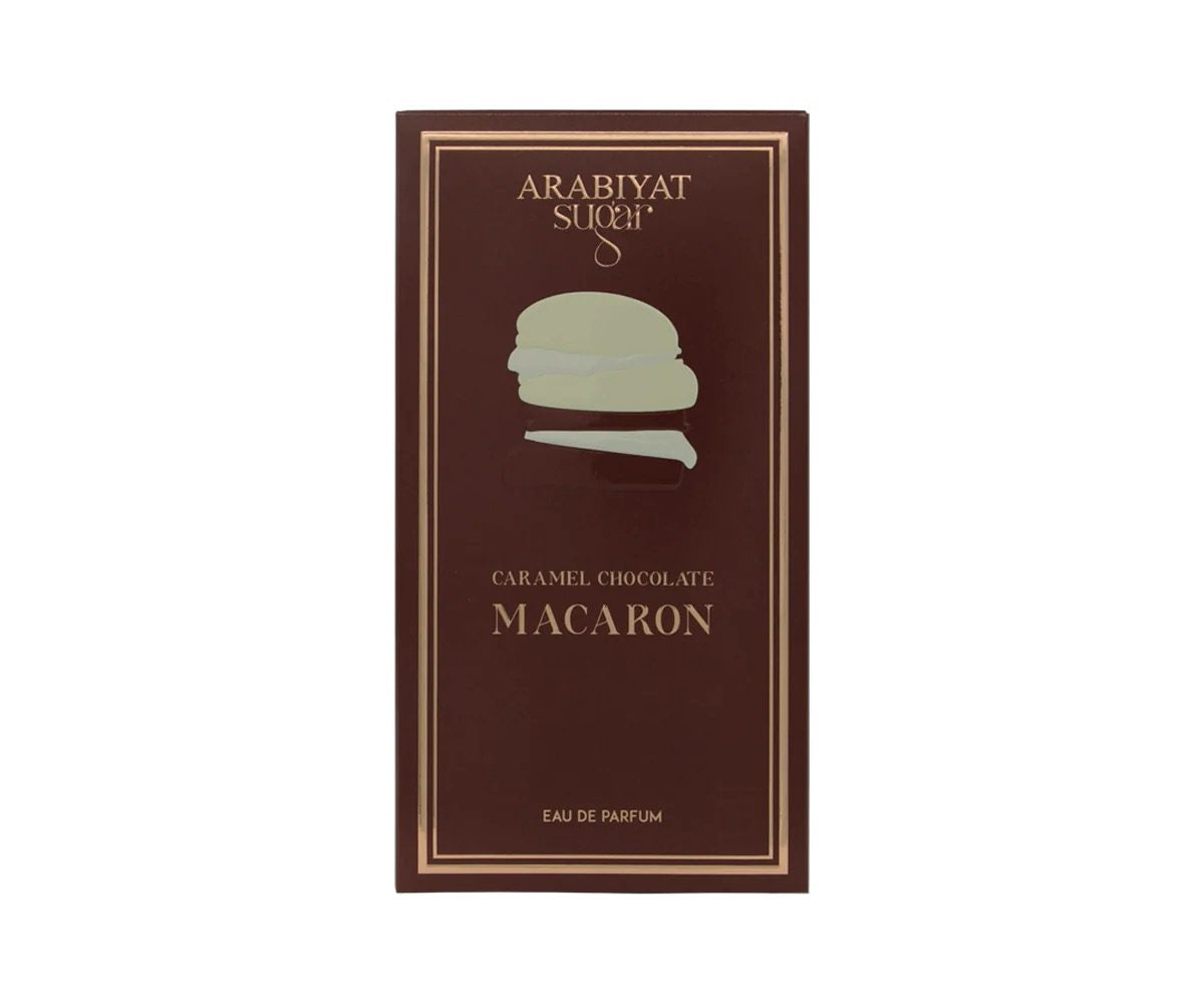 Caramel Chocolate  Macaron 100ml Eau De Parfum By Arabiyat Sugar - Image 3