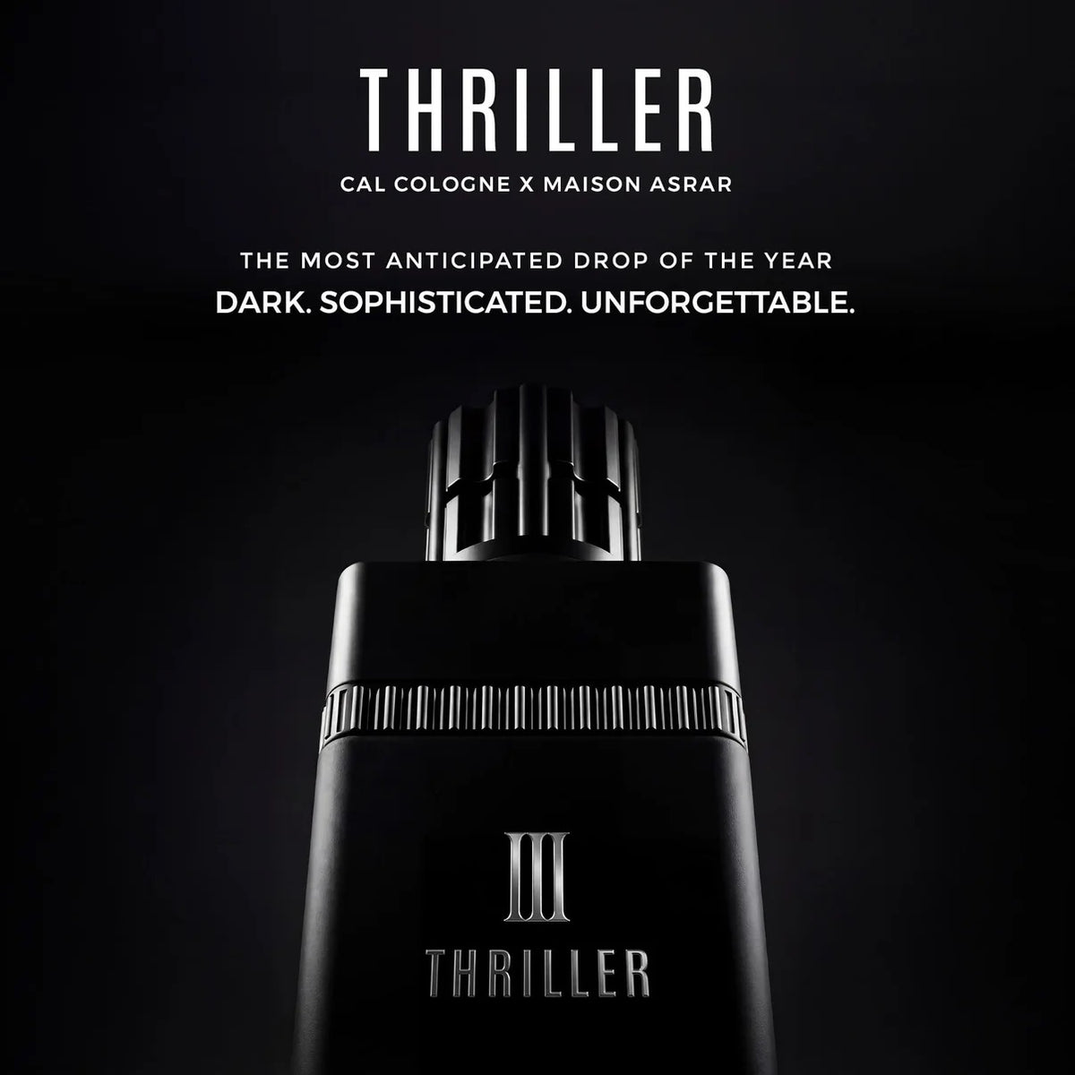 Cal Cologne Thriller III By Maison Asrar X Cal Cologne – Scent Society