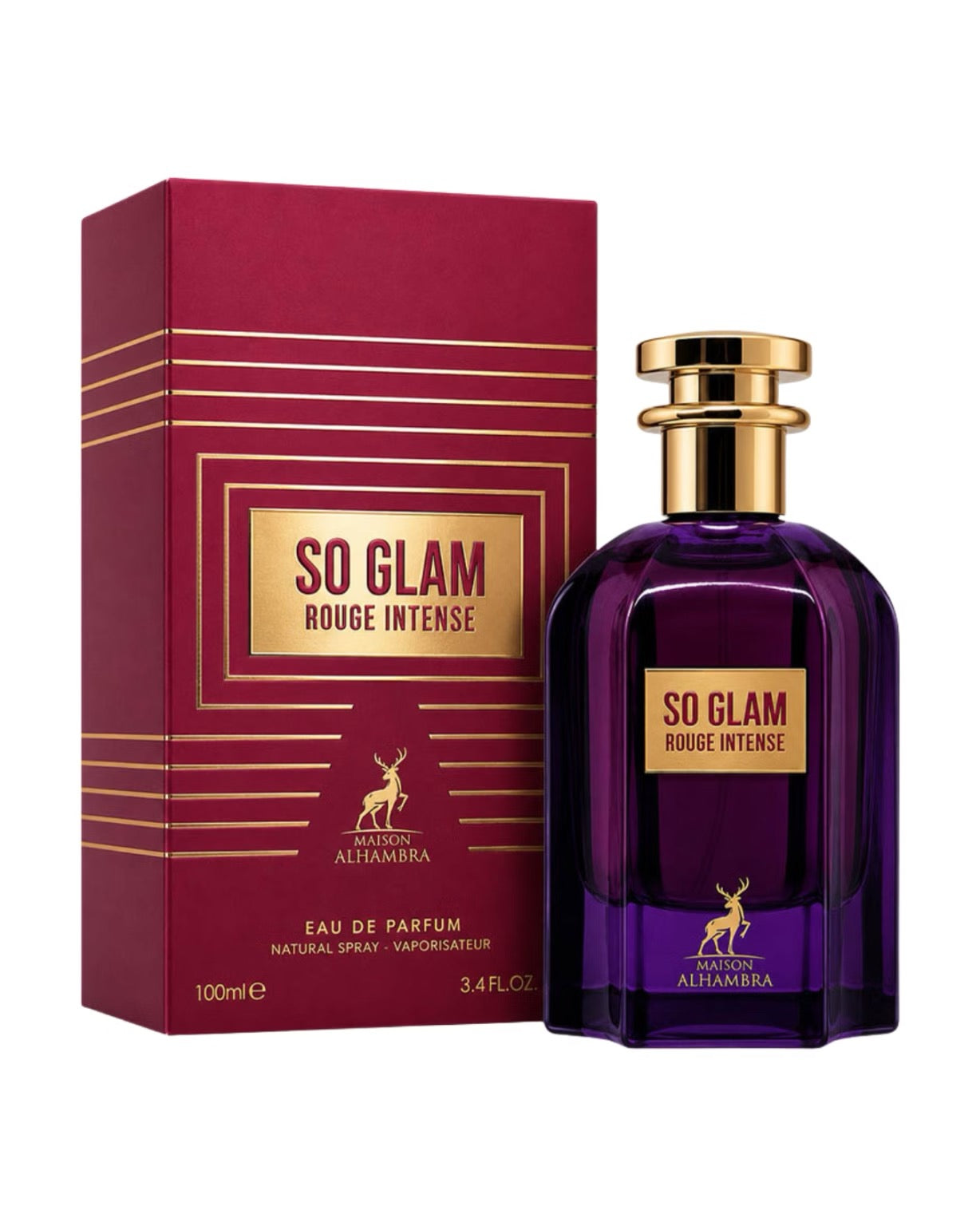 So Glam Rouge Intense 100ml By Maison Alhambra
