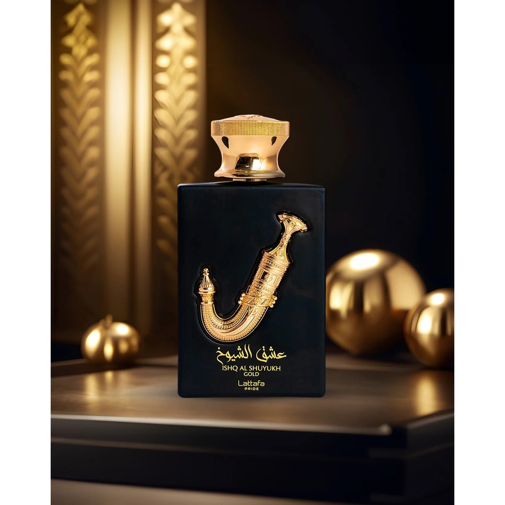 Ishq Al Shuyukh Gold 100ml By Lattafa Pride