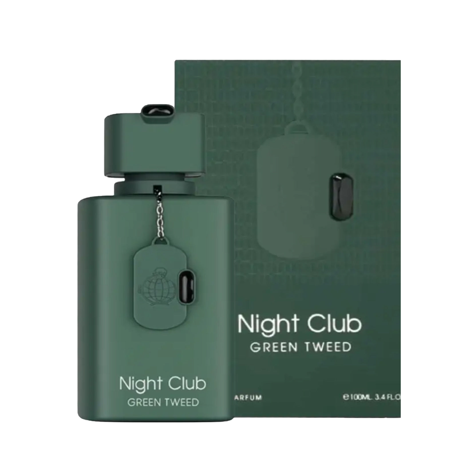 Night Club Green Tweed